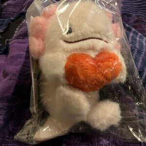 Plush Axolotl Bag Charm